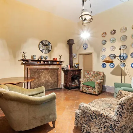 Charming In With Garden And Fireplace